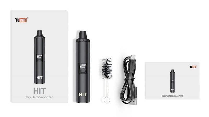 contenu du pack vaporisateur de CBD YOCAN HIT