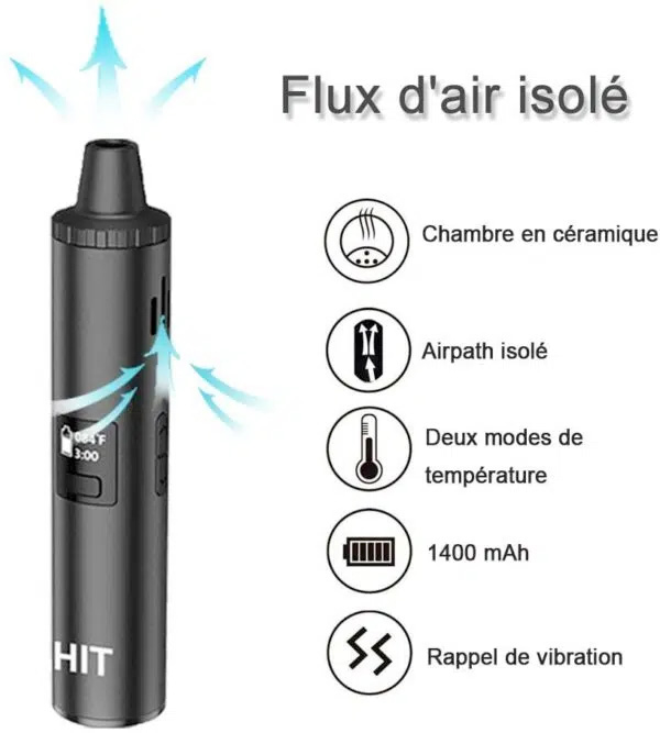 présentation du vaporisateur de CBD YOCAN HIT