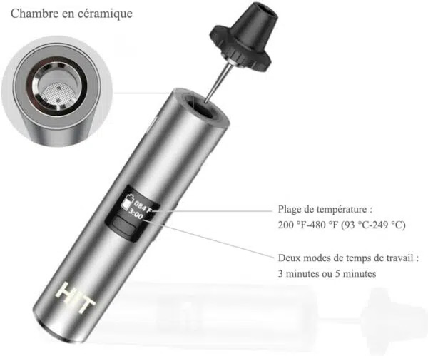 présentation du vaporisateur de CBD YOCAN HIT